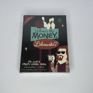 Where's the Money Lebowski? The Big Lebowski Movie Party Game Brand New Sealed
